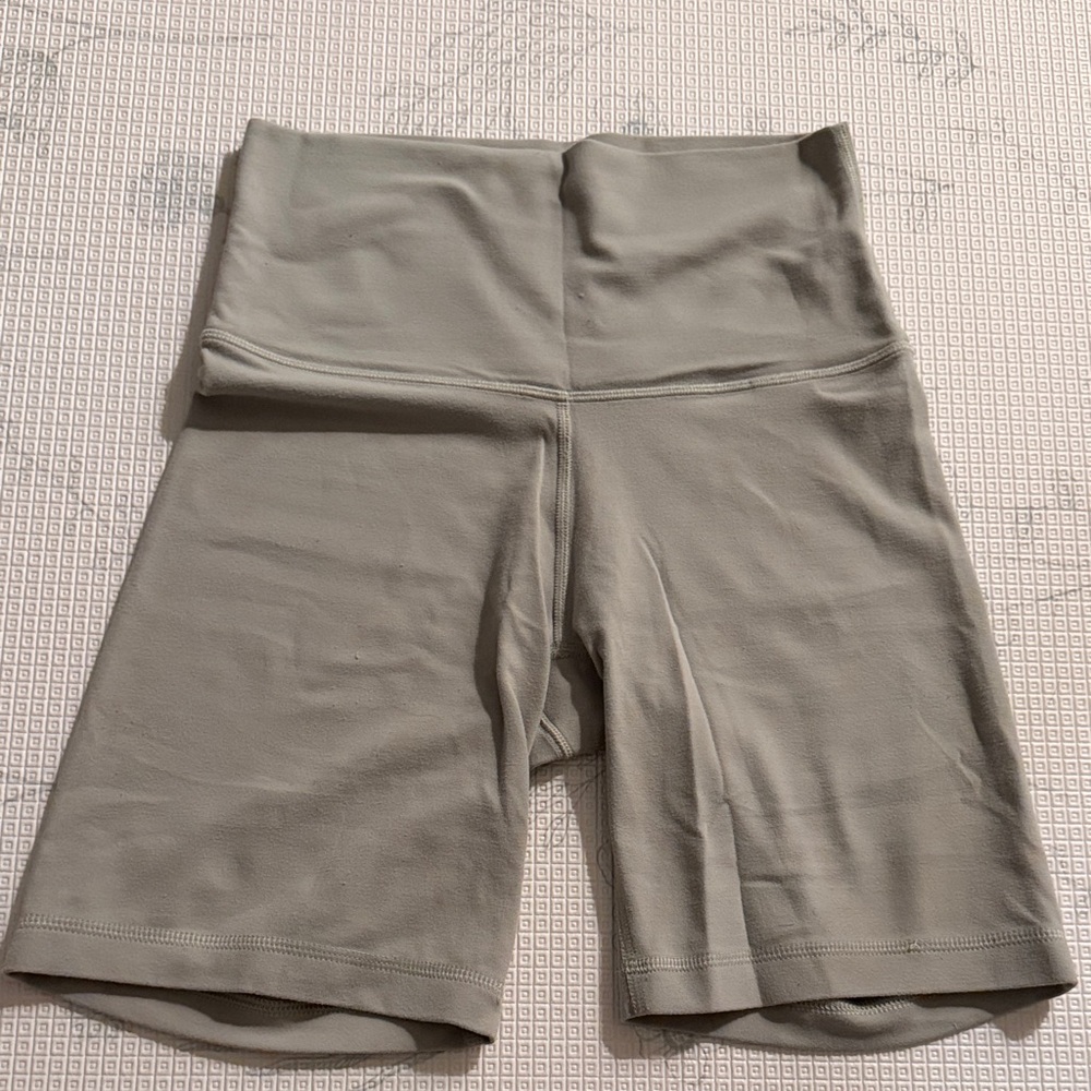 TNA High-Waist Women's Buttery Bike Shorts in Sage